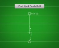 Push Up & Catch Drill